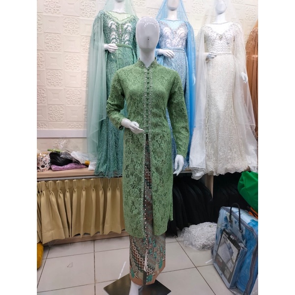 Jual Kebaya Ibu Besan Model Tunik Kebaya Brismeid Kebaya Besan Moderen By Dista Shopee