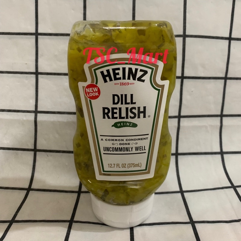 Jual Heinz dill relish 375 ml condiment acar / Heinz / Dill / Relish