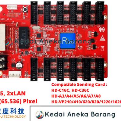 Jual Controller Huidu HD-R512 HD R12 Receiving Card Videotron | Shopee ...