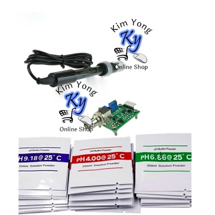 Jual PH Detection Sensor Module For arduino (probe + board) | Shopee ...