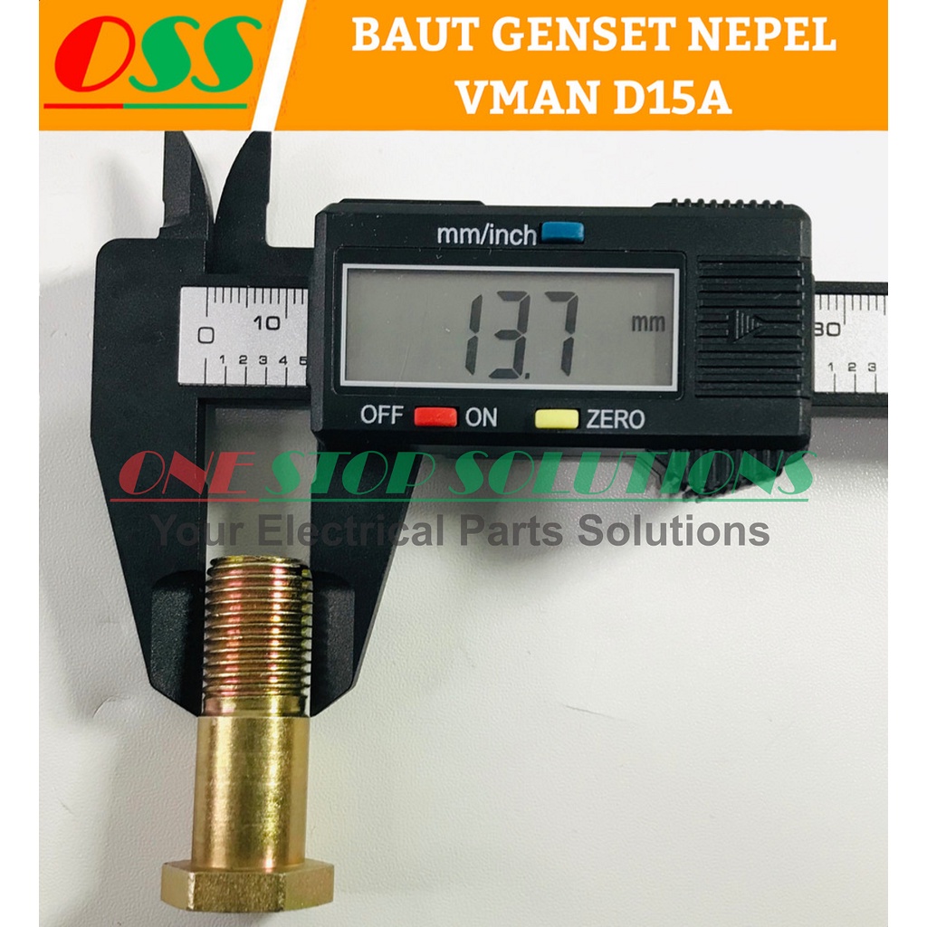 Jual BAUT GENSET NEPEL PISTON COOLER ENGINE VMAN D15A | Shopee Indonesia