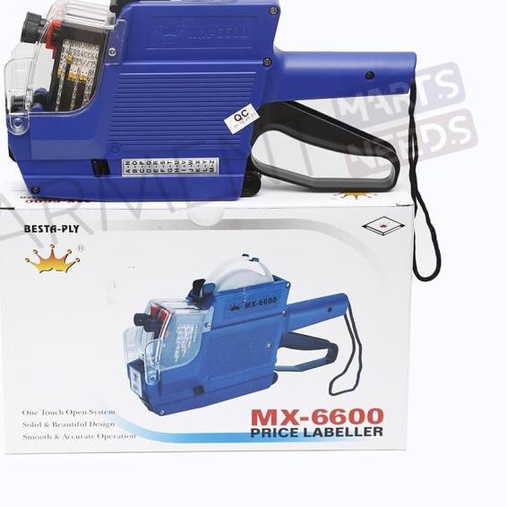 Jual ALAT LABEL HARGA PRICE LABELLER MX 6600 2 BARIS MURAH | Shopee ...