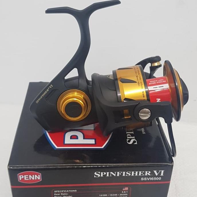 Kit Cuscinetti Sfera Penn Spinfisher VI SSVI4500BLS - Acciaio Inox Arancione (5 Pezzi)