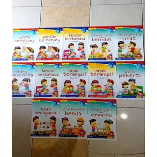 ( PROMO BUKU MURAH ORIGINAL ) BUKU AKTIVITAS ANAK / 1 SET 13 BUKU / 1 SET 12 BUKU / BERWARNA / BEST SELLER / PAUT / TK / SD / PELAJARAN