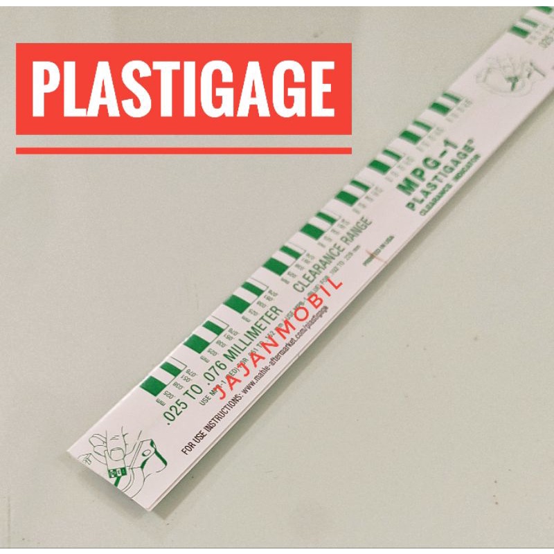 Jual plasti gauge plastigage PLASTIGAGE HIJAU PLASTIGAUGE HIJAU MPG1 0. ...