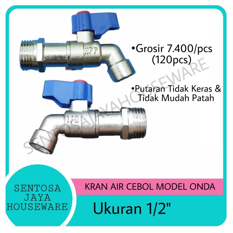 Jual KRAN BESI MODEL ONDA 1/2" KRAN AIR BESI CEBOL 1/2" | Shopee Indonesia