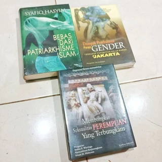 ( ORIGINAL ) Buku FEMINISME / PEREMPUAN / TENTANG PEREMPUAN / PEMIKIRAN / FILSAFAT / ISU PEREMPUAN / SEKSUALITAS PEREMPUAN / PATRIARKI / GENDER / PERAN GENDER / BEBAS DARI PATRIARKHISME ISLAM / MEMBONGKAR SEKSUALITAS PEREMPUAN YANG TERBUNGKAM