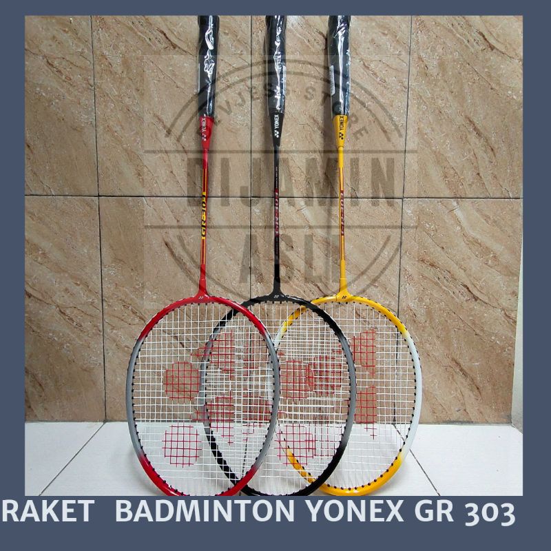 Jual RAKET BADMINTON YONEX GR 303 TERMASUK SENAR DAN TAS | Shopee Indonesia