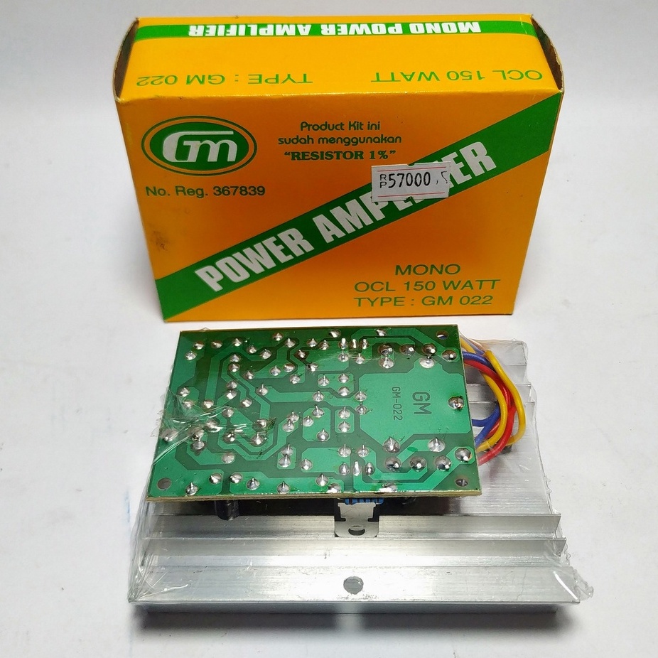 Jual Power 150 watt mono + lengkap pendingin dan final jengkolan KIT