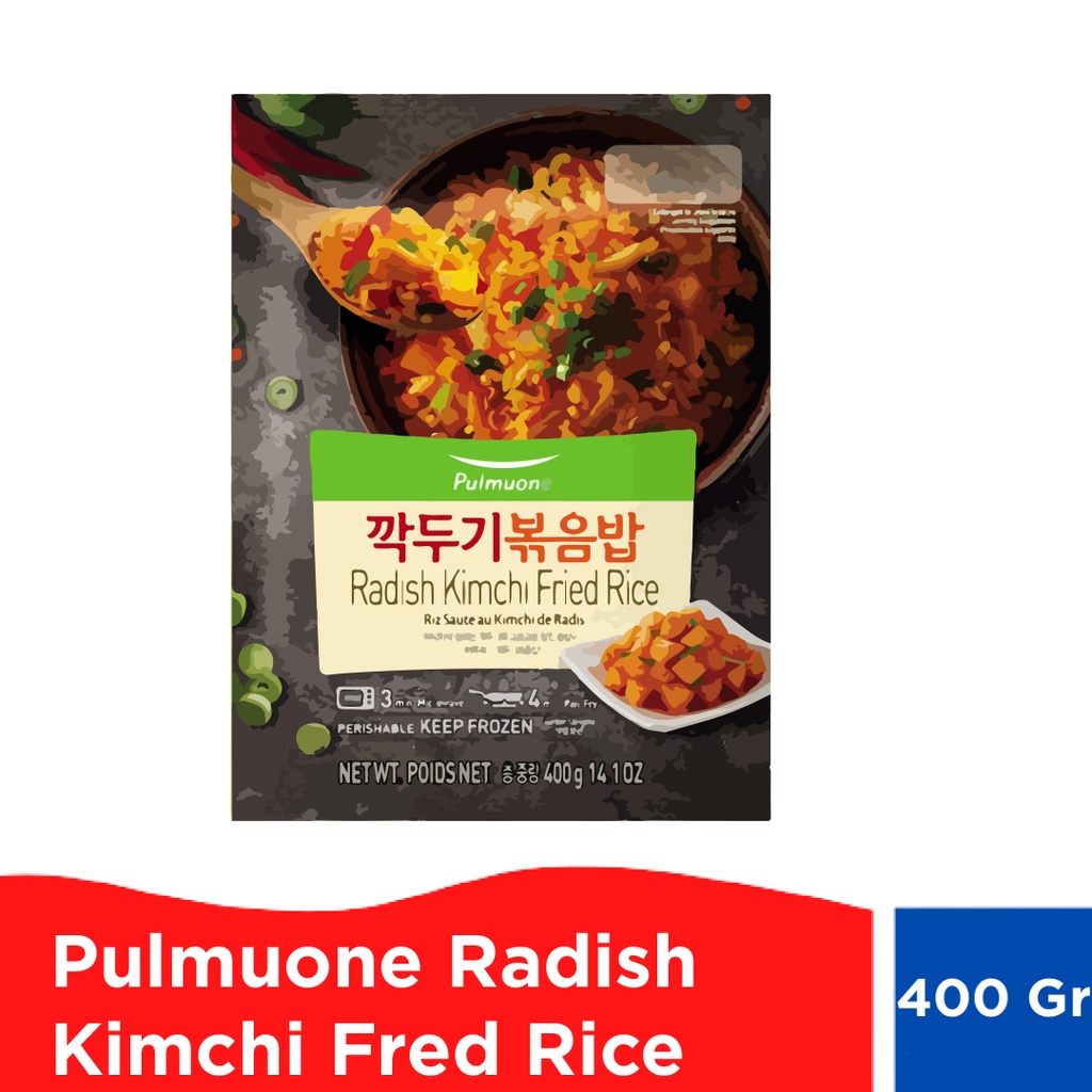 Jual Pulmuone Radish Kimchi Fried Rice - 400 gr | Shopee Indonesia