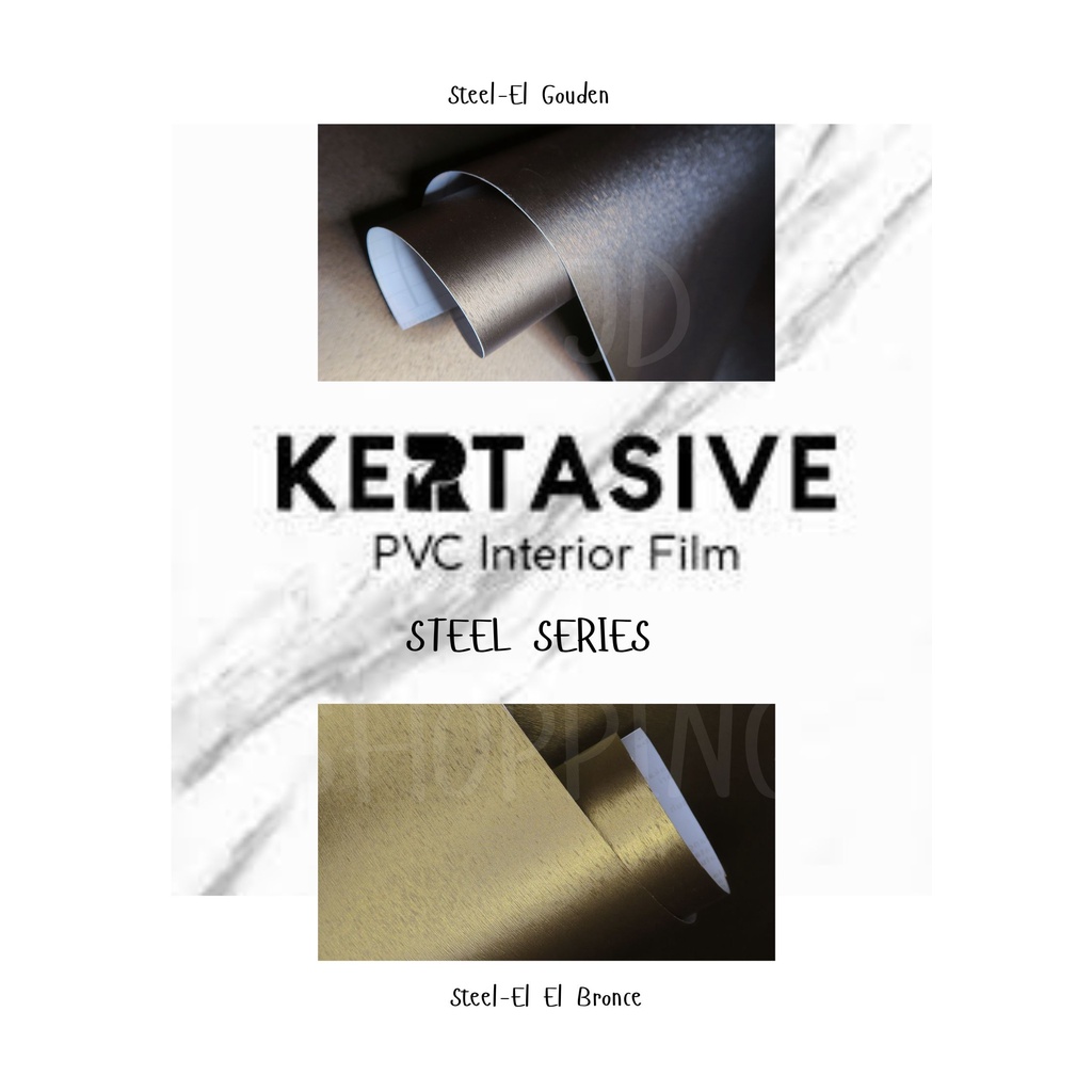 Jual KERTASIVE PVC INTERIOR FILM - STEEL SERIES (METERAN) (ROLL ...