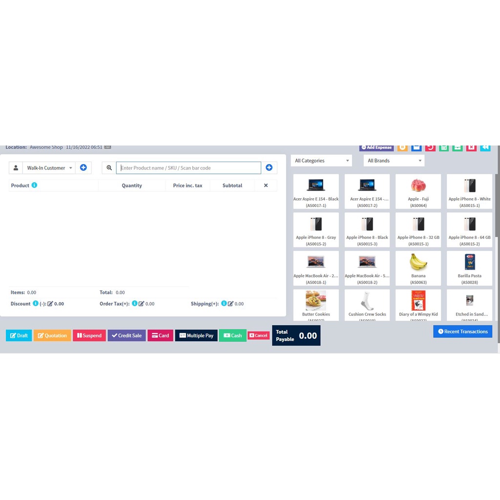 Jual Source code aplikasi kasir pos Ultimate POS v TERBARU UPDATE ...