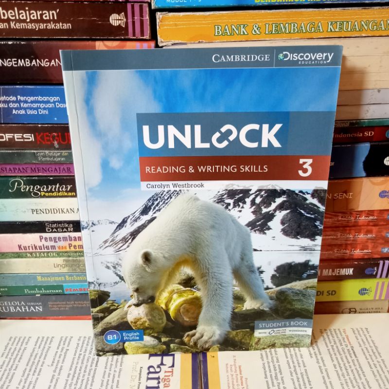 Jual BUKU UNLOCK READING & WRITING SKILLS 3 B1 | Shopee Indonesia