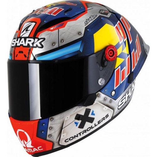 Jual Shark RACE-R PRO GP MARTINATOR SIGNATURE Blue Red Bull | Shopee ...