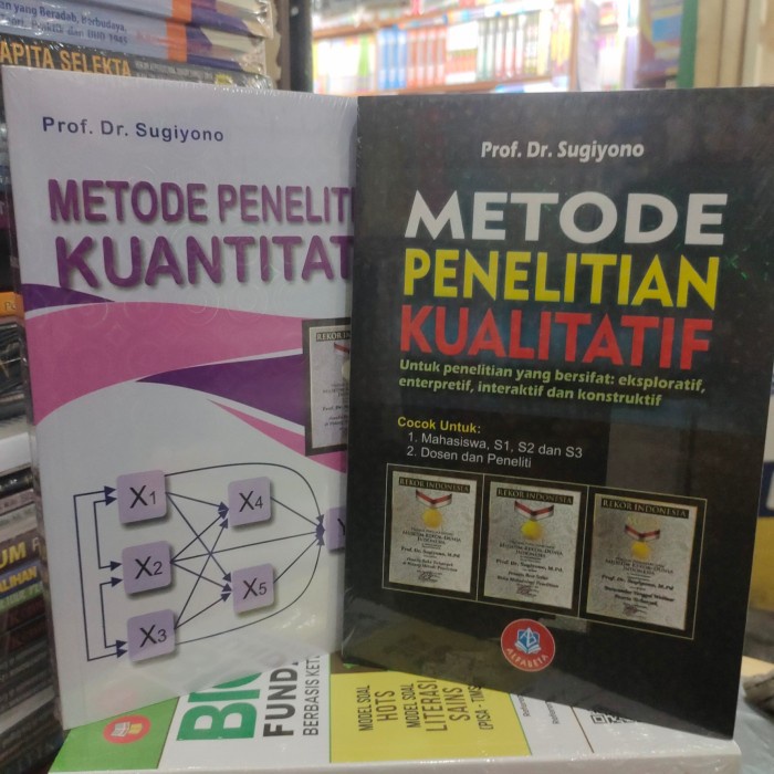 Jual BUKU METODE PENELITIAN KUANTITATIF DAN KUALITATIF - Sugiyono ...