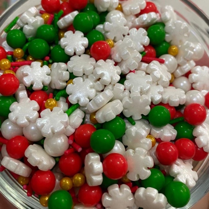 Jual Sprinkle Edisi Natal Hiasan Kue 25 gr - Edible Cake Decoration ...