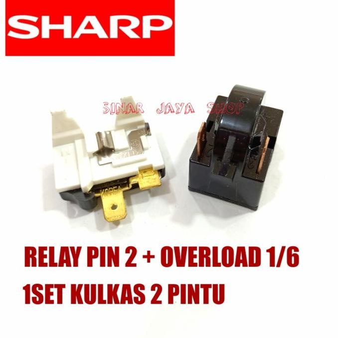 Jual Relay Overload Kulkas 2 Pintu SHARP | Shopee Indonesia