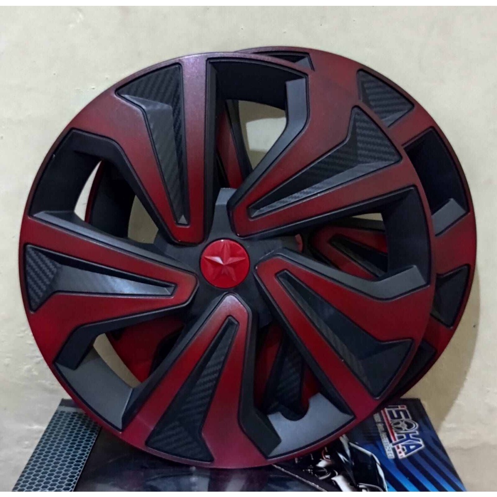 Jual Wheeldop Tutup Velg R13 R14 Isoka 1 Set / Tutup Dop Roda Velg R13 ...