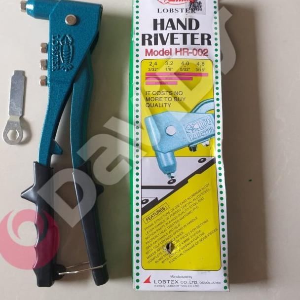 Jual Tang Rivet Ripet Rifet Hand Rivet Ripet Rifet Lobster kualitas ...