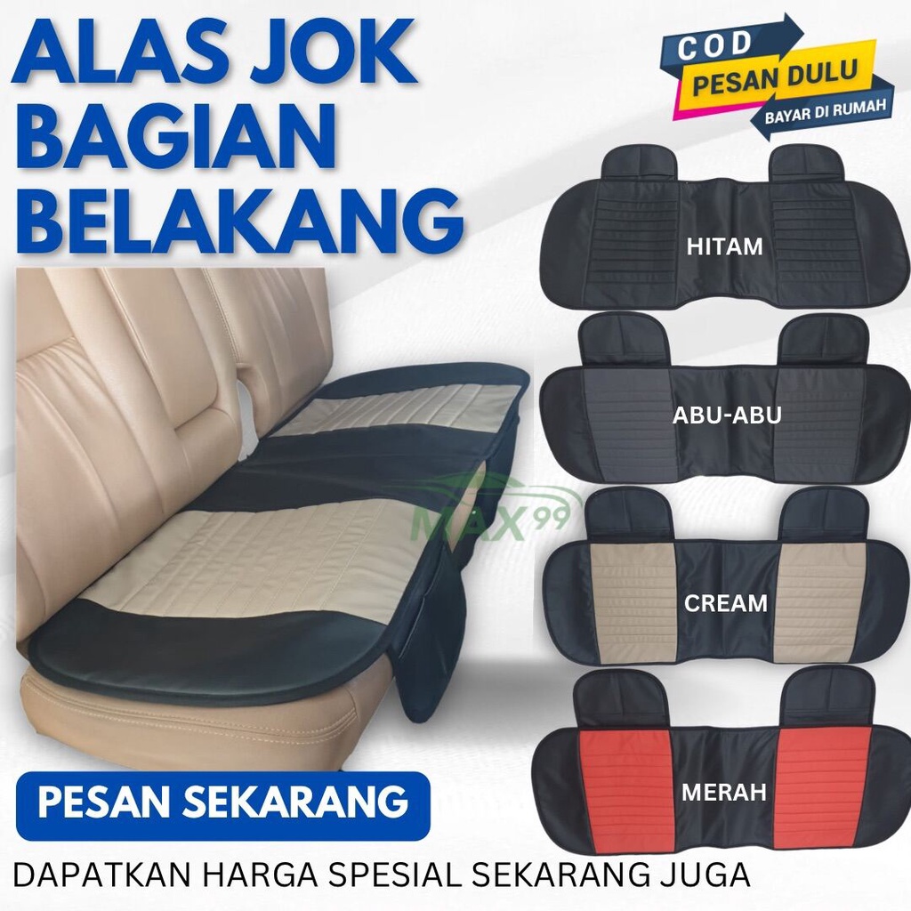 Jual Alas Jok Mobil Belakang / Tatakan Kursi Mobil Jok Belakang