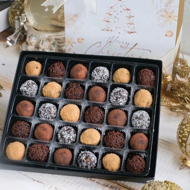 Jual Rum Kartoshka Cake Russian Rum Balls HALAL Shopee Indonesia