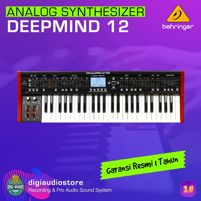 Jual Analog Keyboard Synthesizer Behringer Deepmind 12 Wifi Ipad ...