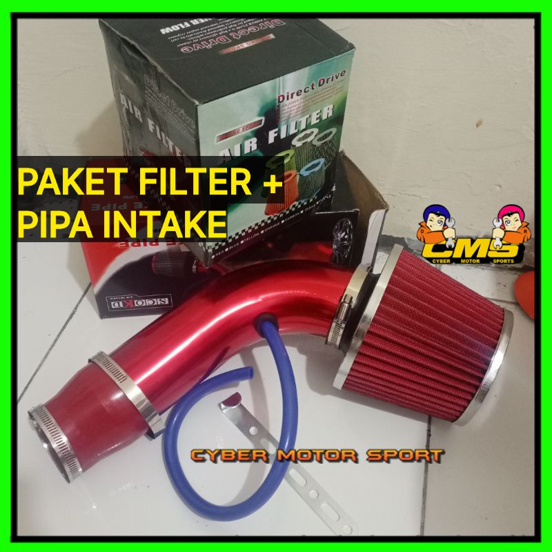 Jual paket filter udara racing universal. paket open filter racing kit ...