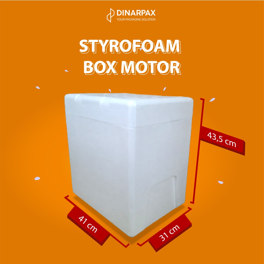Jual Styrofoam Box Motor / Sterofoam DinarBox / Gojek Box Motor