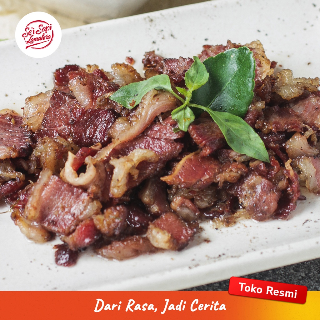 Jual Sei Sapi 500gr | Daging Sapi Asap | Sei Sapi Lamalera | Halal ...