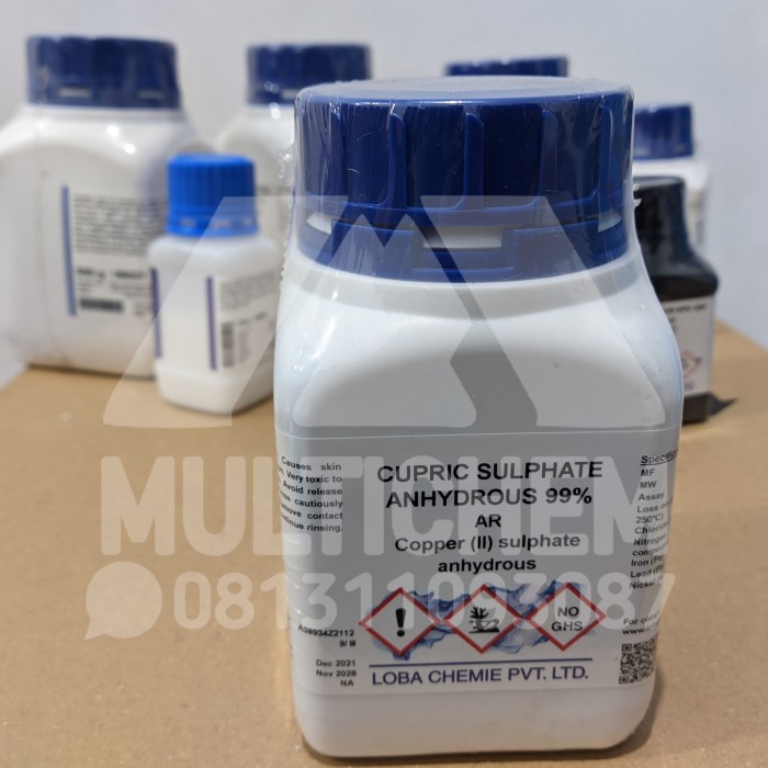 Jual CUPRIC SULPHATE ANHYDROUS 99 / CUSO4 Shopee Indonesia