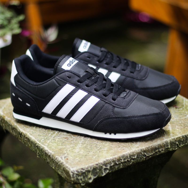 Adidas neo city racer black white store