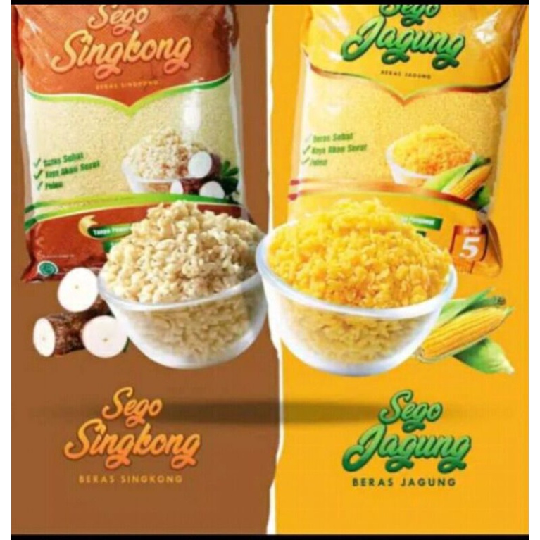 Jual sego jagung/sego singkong/nasi diet/nasi buat penderita diabetes