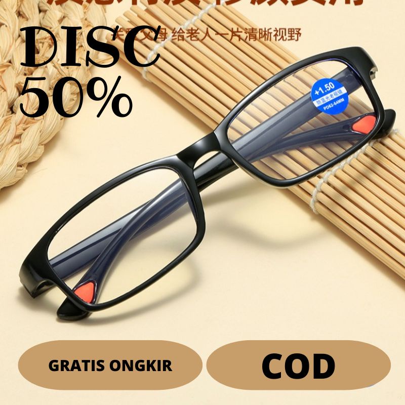 Jual Kacamata Baca Lensa Plus Anti Radiasi | Shopee Indonesia