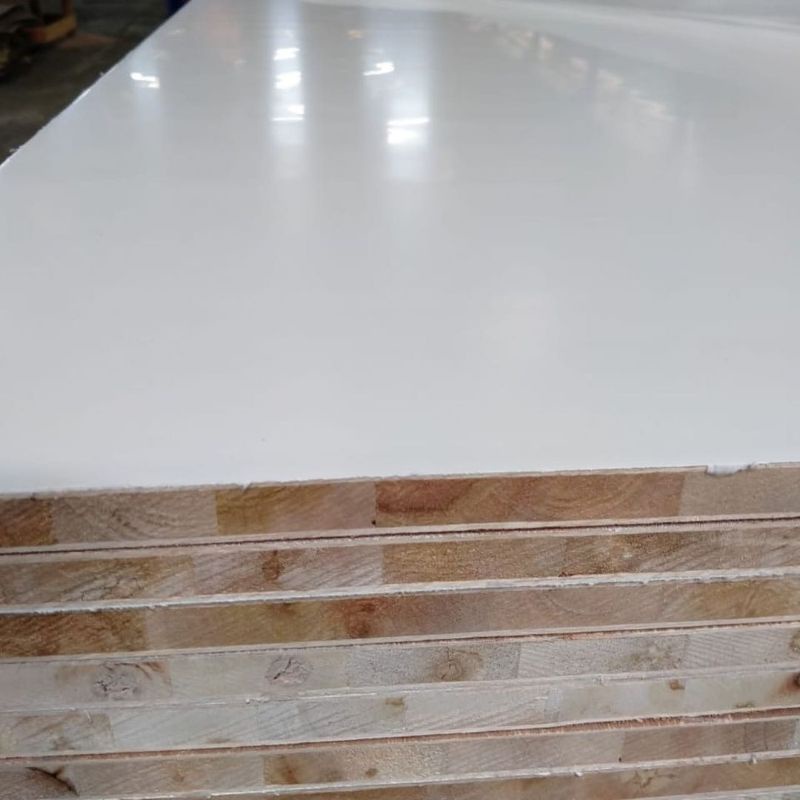 Jual 18mm Blockboard double melamin blockmin melaminto tripmil plywood ...