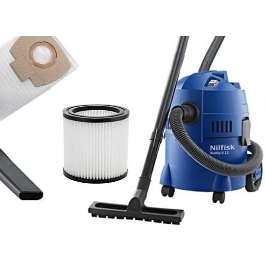 ASPIRAPOLVERE CON SACCO NILFISK Buddy II 12, Sacchetto Per La Polvere - Foto 5