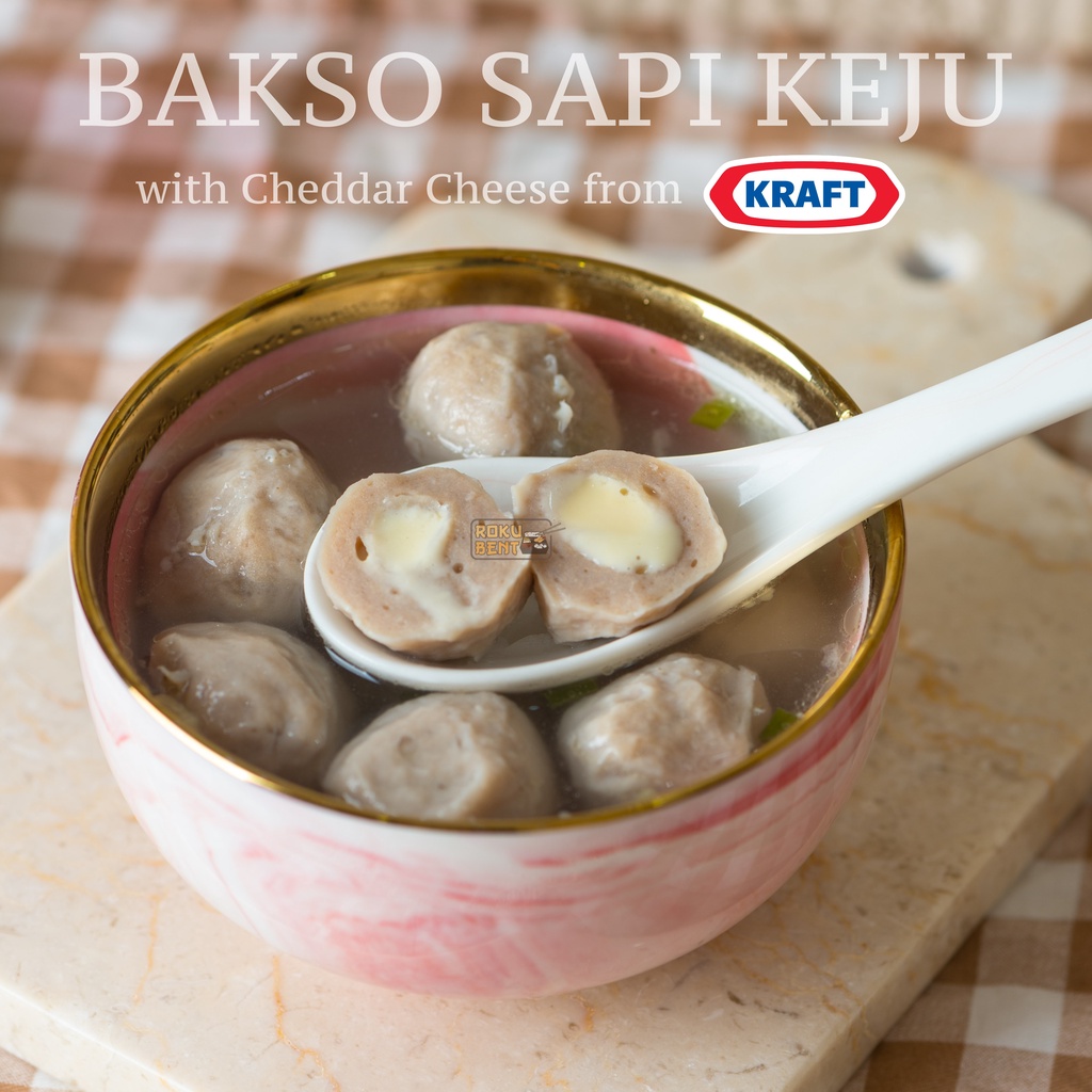 Jual Bakso Keju Roku Bento Bsd Isi 10 Baso Sapi Halus Isi Keju