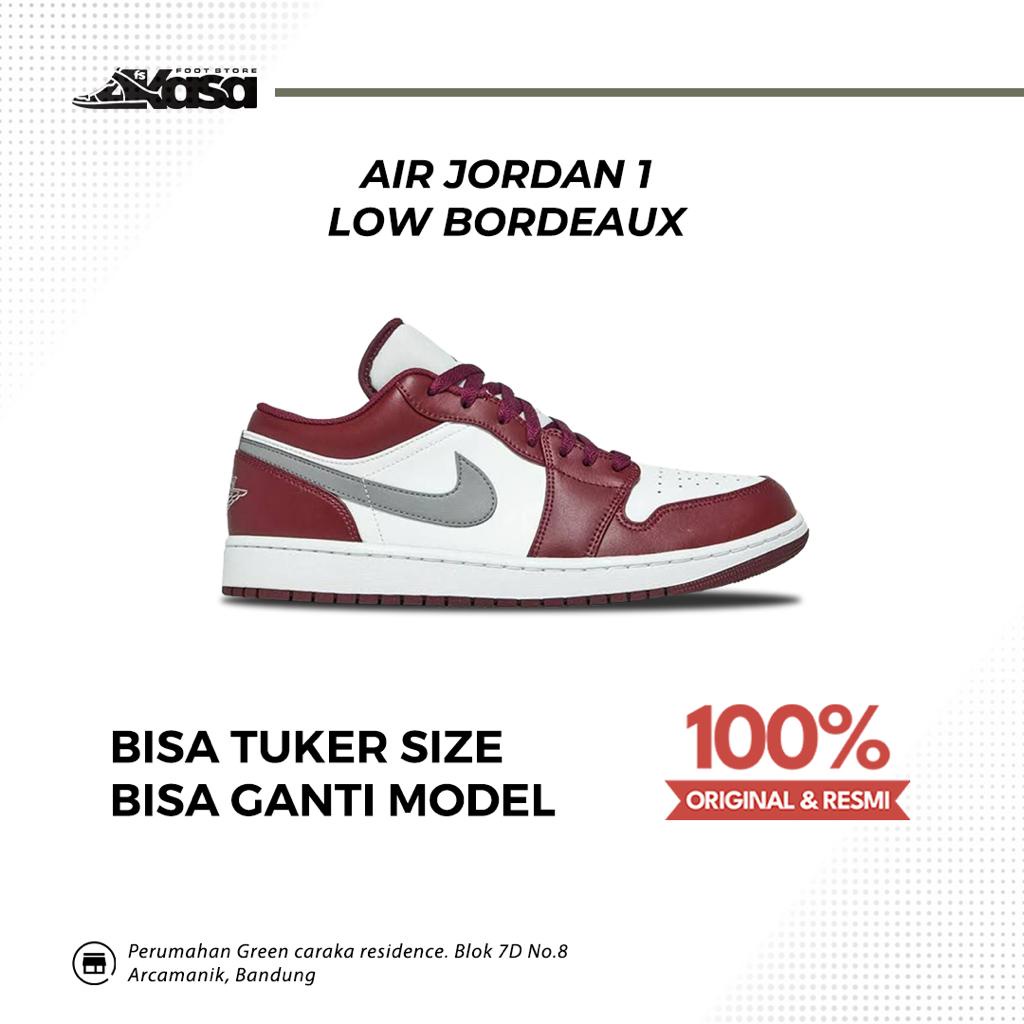 nike air jordan 1 low bordeaux