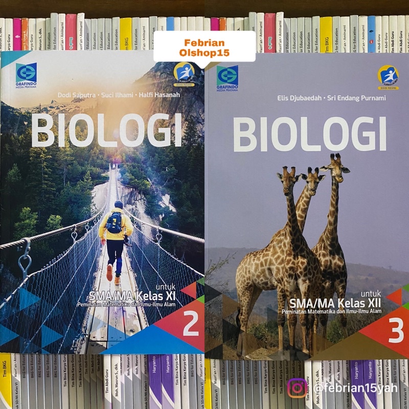 Jual BUKU BIOLOGI SMA/MA KELAS 11 12 REVISI K13N GRAFINDO | Shopee ...