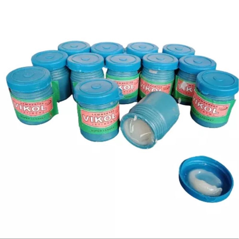 Jual LEM COLEK VIKOL JASKOL FANKOL - LEM KERTAS MURAH ISI 24 PCS - MERK ...