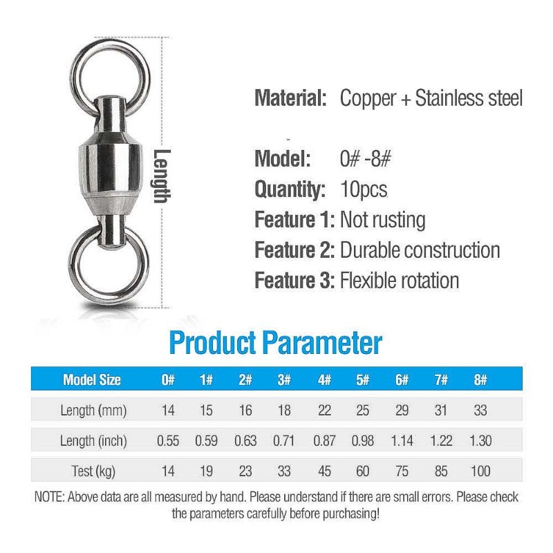 Jual Kili Kili Rolling Swivel Ball Bearing Sambungan Rantai Kaki Burung ...