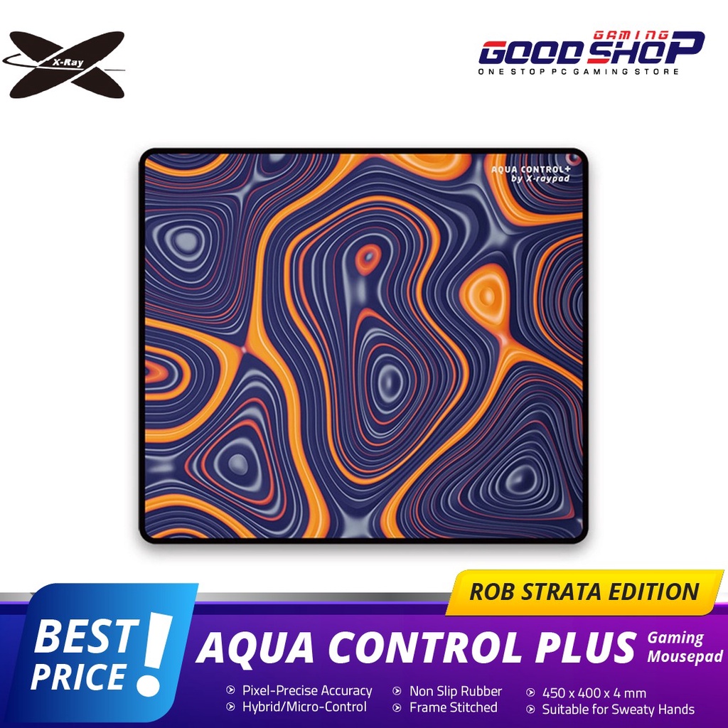 Jual XRaypad Aqua Control+ ROB Strata - Gaming Mousepad | Shopee Indonesia