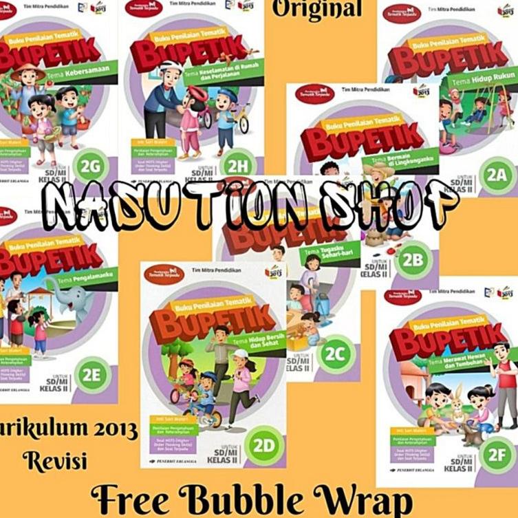 Jual PRODUK KEREN Buku Bupetik Kelas 2 SD 2A 2B 2C 2D 2E 2F 2G 2H K13 ...