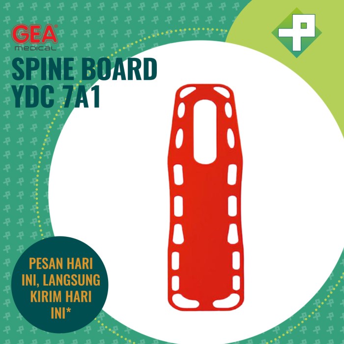 Jual Tandu Emergency Spinal Board / Long Spine Board GEA YDC 7A1