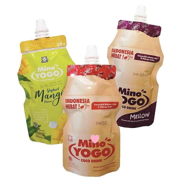 Jual SIDORE MINO YOGO JELLY 126ml MINUMAN JELLY NATA DE COCO YOGURT