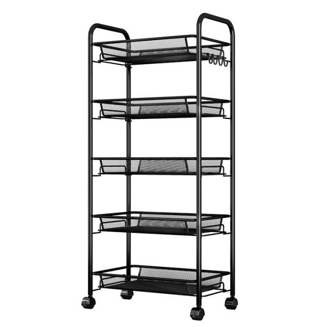 Jual Rak Trolly Roda Tray Wheel Rack 5 Susun Z962 | Shopee Indonesia