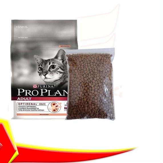 Jual Makanan Kucing Pro Plan Salmon 1 kg repacking cat food 1kg murah ...