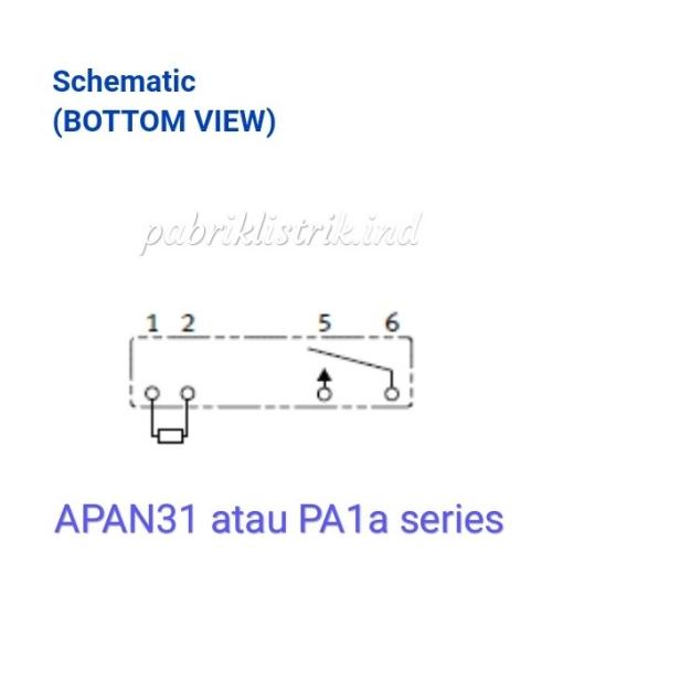 Jual Relay PA1A-24V equivaln Panasonic NAIS PA1A 24V kaki solder socket ...