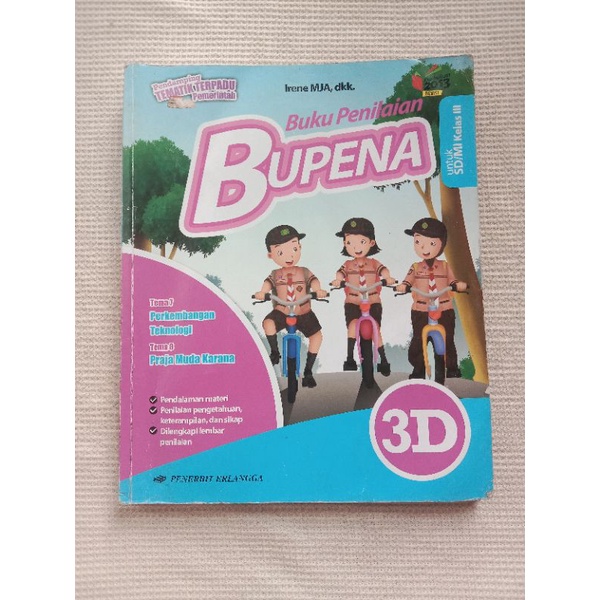 Jual BUPENA BUKU PENILAIAN UNTUK SD MI KELAS III JILID 3D | Shopee ...