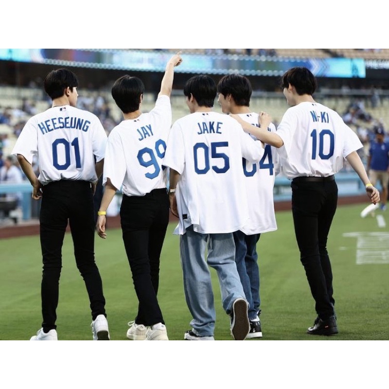 enhypen & #nct jersey baseball dodgers ✨