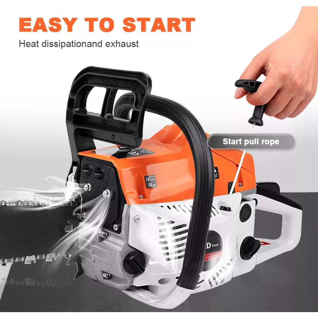 Jual Chain saw JLD 5800 chainsaw 2tak mesin senso gergaji kayu pohon ...